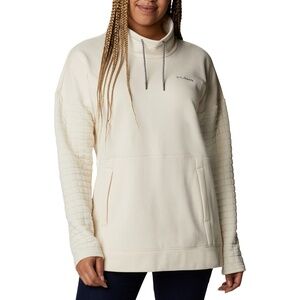 Columbia Sunday Summit Oversize Funnel Sweatshirt - Chalk